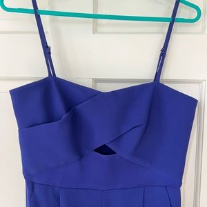 Blue DVF jumpsuit size 4